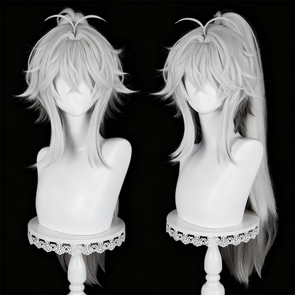 【In Stock】Game Arknights Cosplay Lappland the Decadenza Disorderly Humility Cosplay Wig