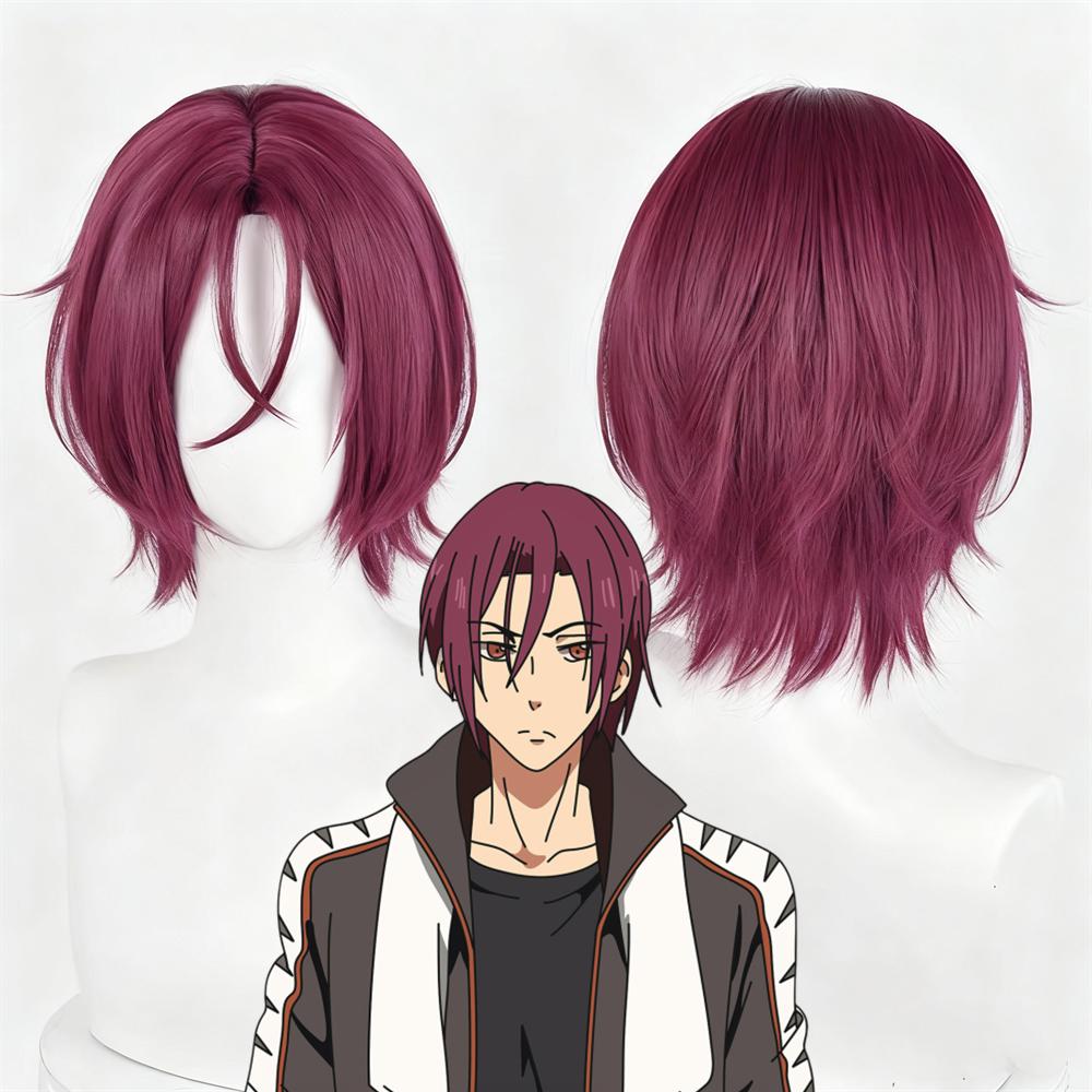 【In Stock】Anime Free! Cosplay まつおかりん Rin Matsuoka Cosplay Wig