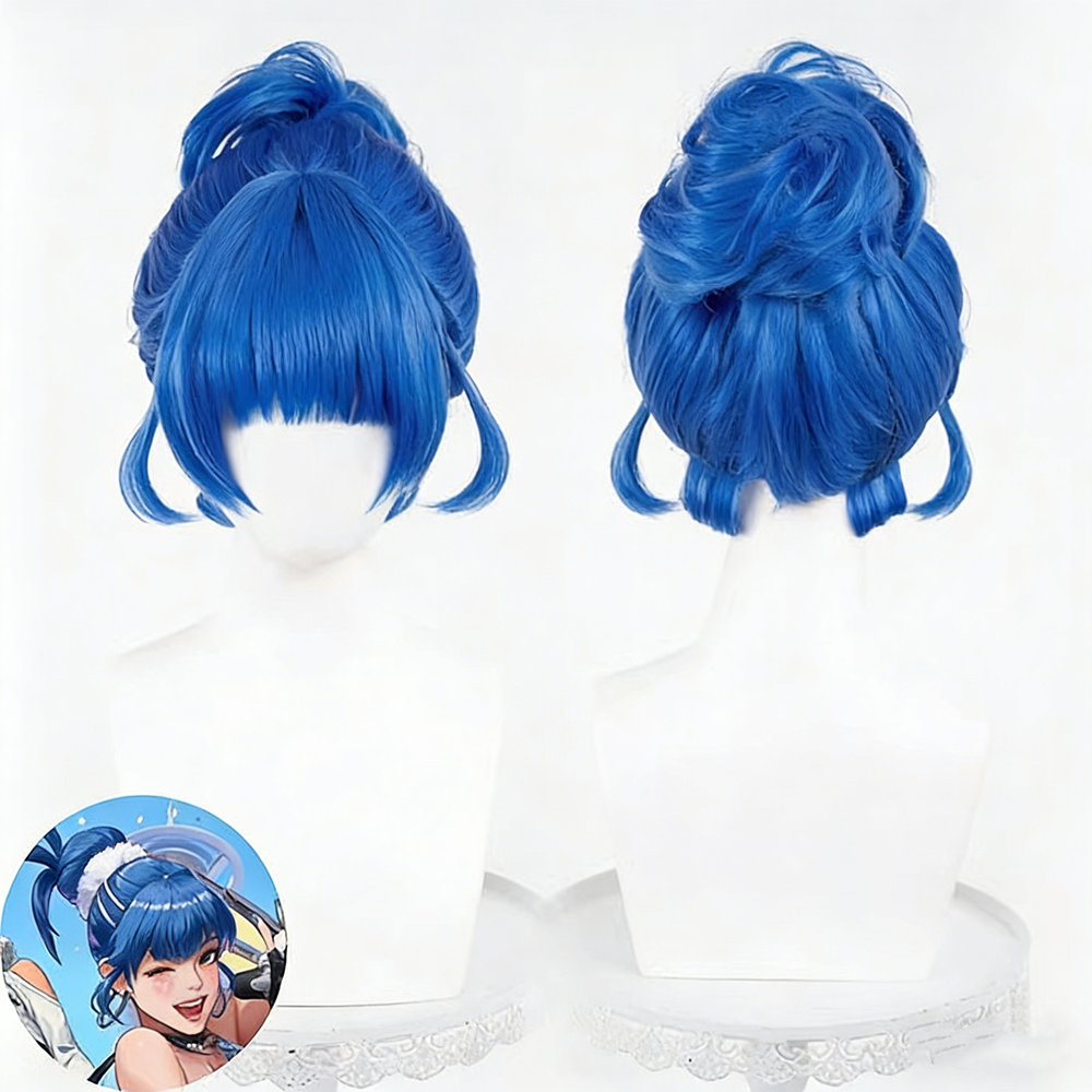 【In Stock】Game Overwatch Cosplay 송하나 Hana Song Cosplay Wig