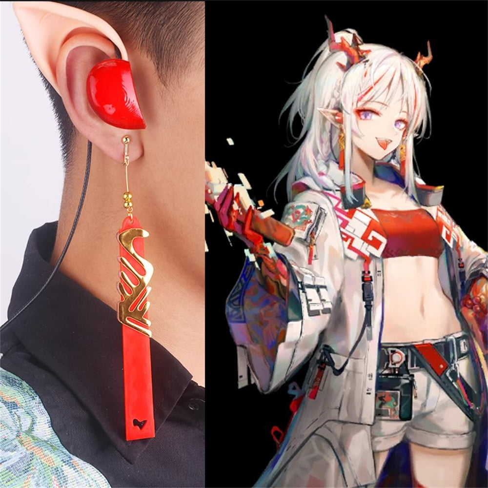 【In Stock】Game Arknights Cosplay Nian Cosplay Wig