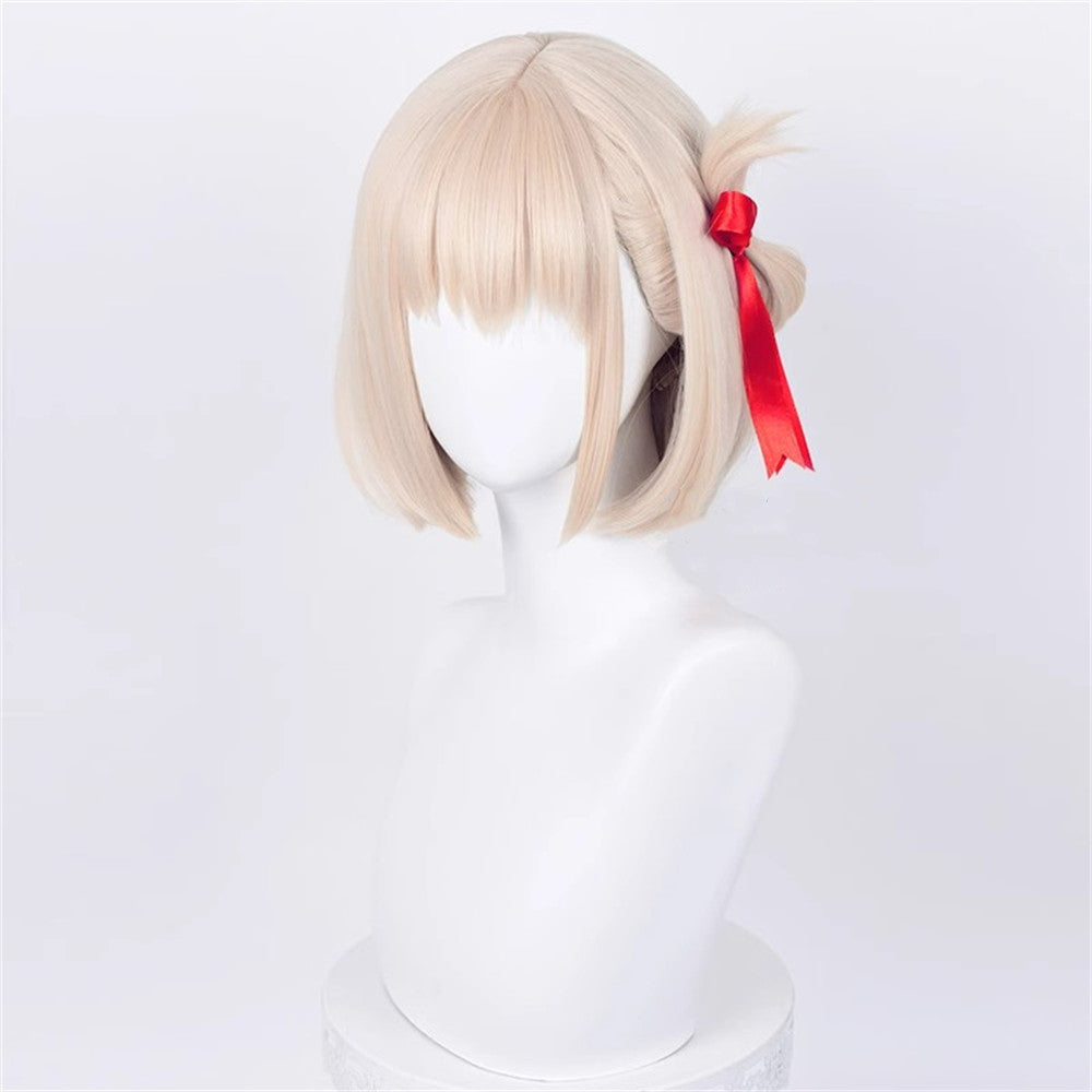 【In Stock】Anime Lycoris Recoil Cosplay Chisato Nishikigi Cosplay Wig
