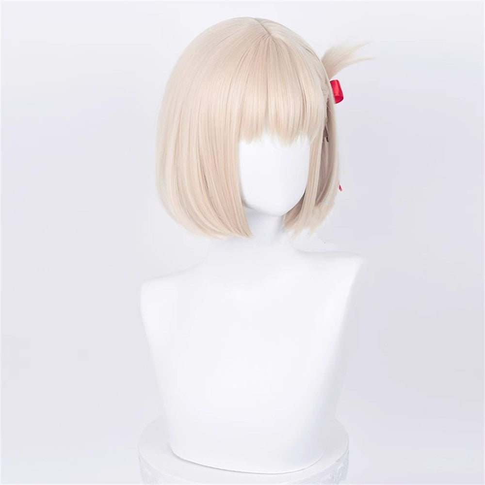 【In Stock】Anime Lycoris Recoil Cosplay Chisato Nishikigi Cosplay Wig