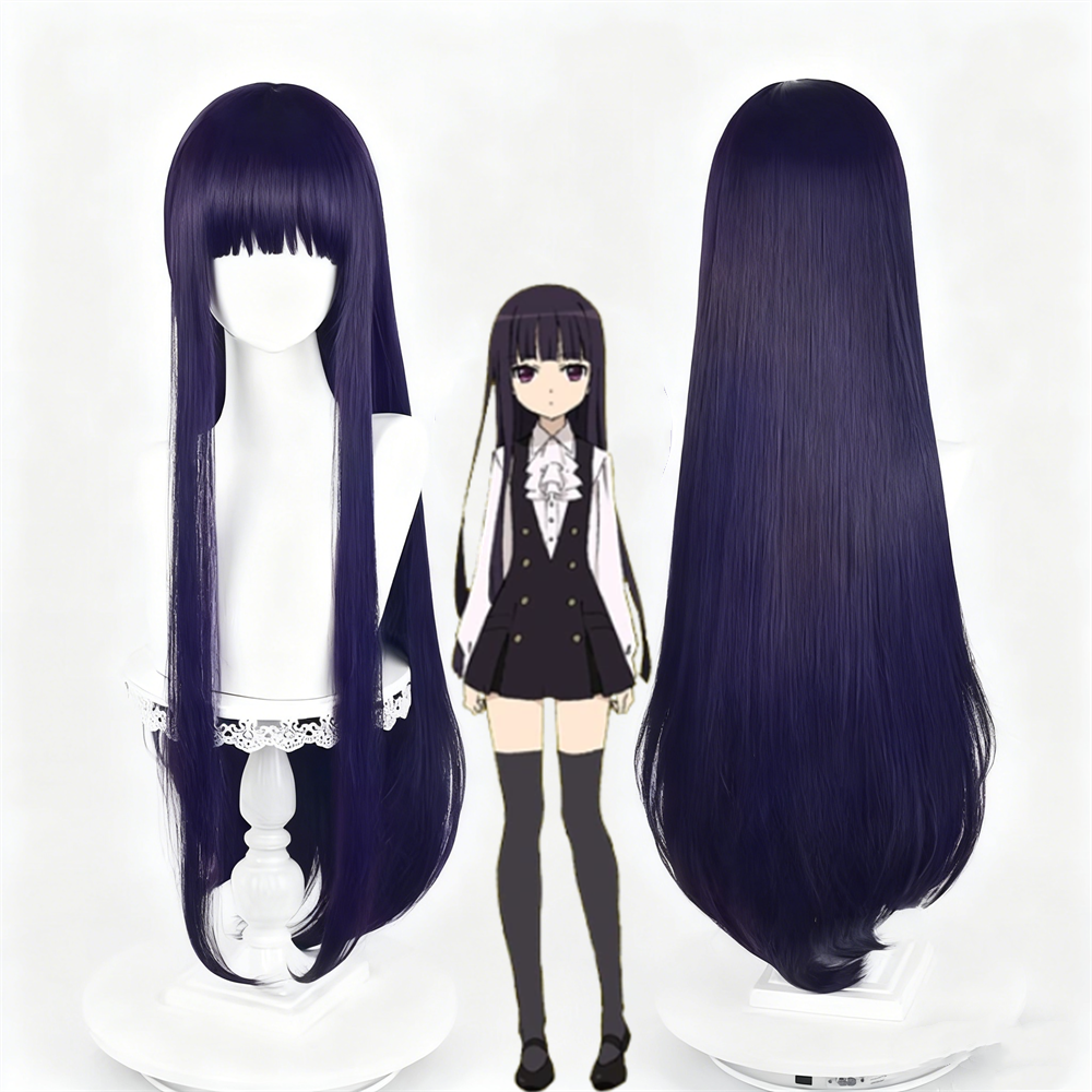 【In Stock】Anime InuxBoku SS Cosplay しらきいん りりちょ Ririchiyo Shirakiin Cosplay Wig
