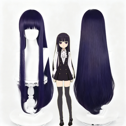 【In Stock】Anime InuxBoku SS Cosplay しらきいん りりちょ Ririchiyo Shirakiin Cosplay Wig