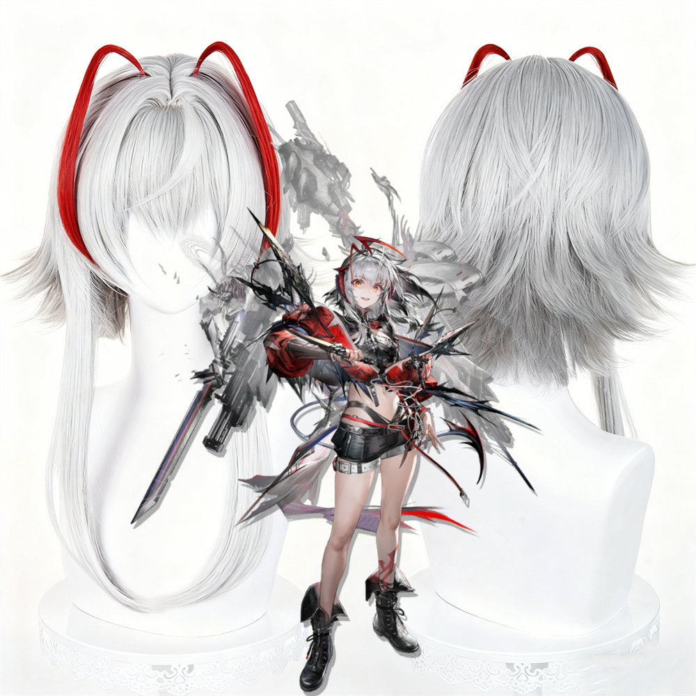 【In Stock】Game Arknights Cosplay Wiš'adel Cosplay Wig