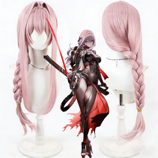 【In Stock】Game 승리의여신: 니케 Goddess of Victory: Nikke Cosplay 홍련 : 흑영 紅蓮：ブラックシャドウ Scarlet: Black Shadow Cosplay Wig