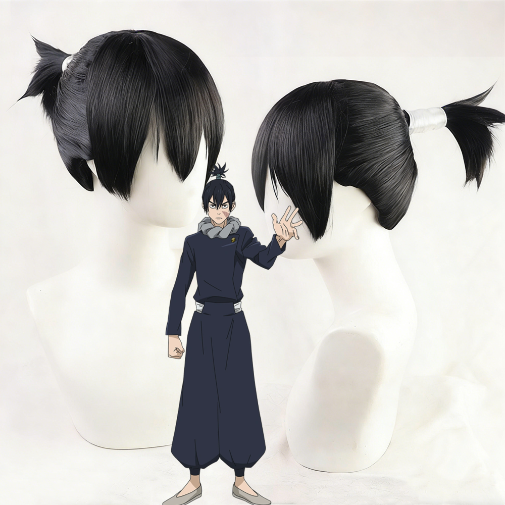 【In Stock】Anime Jujutsu Kaisen Cosplay Kokichi Muta Cosplay Wig