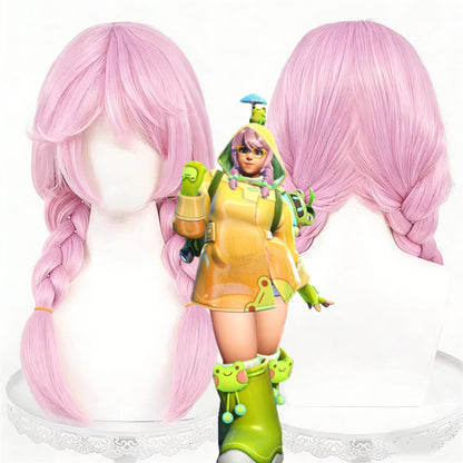 【In Stock】Game Overwatch Cosplay Rainy Day Mei Skin Cosplay Wig