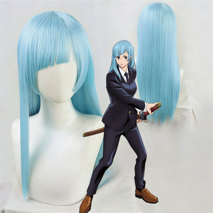 【In Stock】Anime Jujutsu Kaisen Cosplay Kasumi Miwa Cosplay Wig