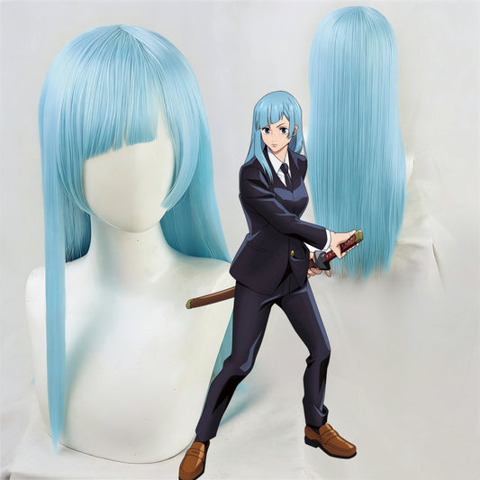 【In Stock】Anime Jujutsu Kaisen Cosplay Kasumi Miwa Cosplay Wig