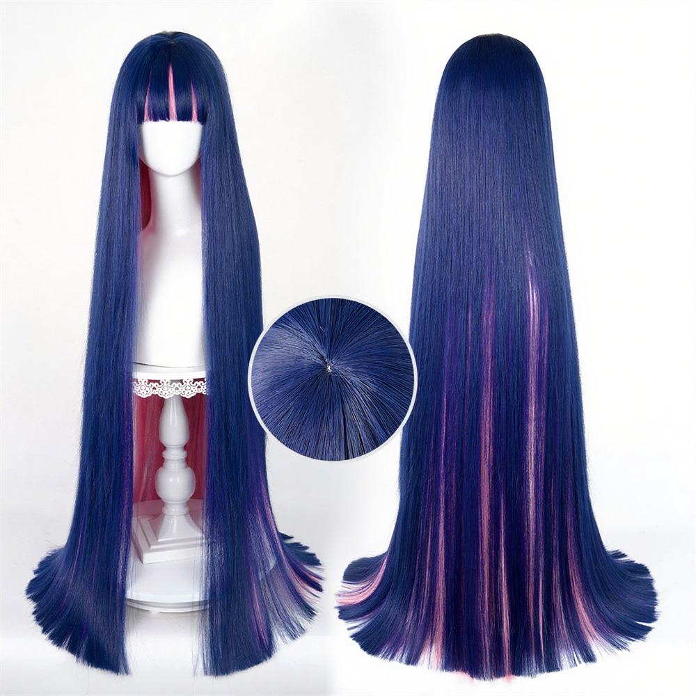 【In Stock】Anime Panty & Stocking with Garterbelt Cosplay Panty Burifu Stocking Cosplay Wig