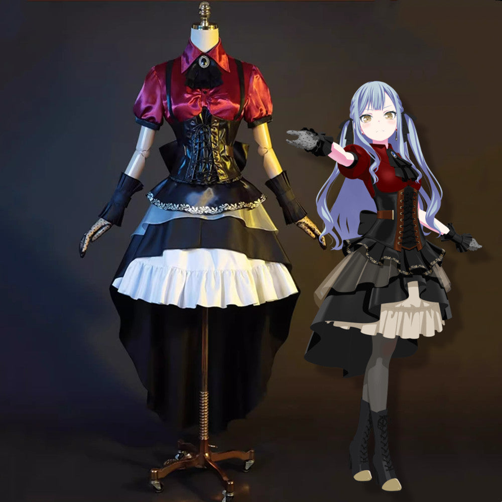 【In Stock】Anime BanG Dream! Ave Mujica Cosplay Oblivionis Sakiko Togawa Cosplay Costume
