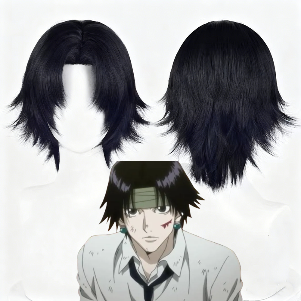 【In Stock】Anime Hunter x Hunter Cosplay クロロ＝ルシルフル Chrollo Lucilfer Cosplay Wig