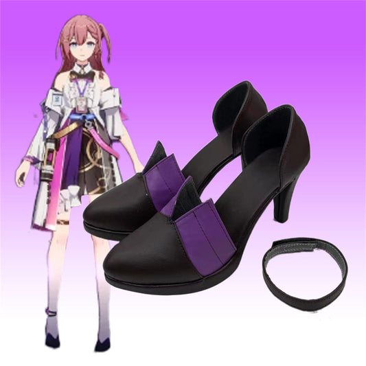 Game Honkai: Star Rail Cosplay Herta Space Station Asta Cosplay Shoes - Cosplay Shoes Boots