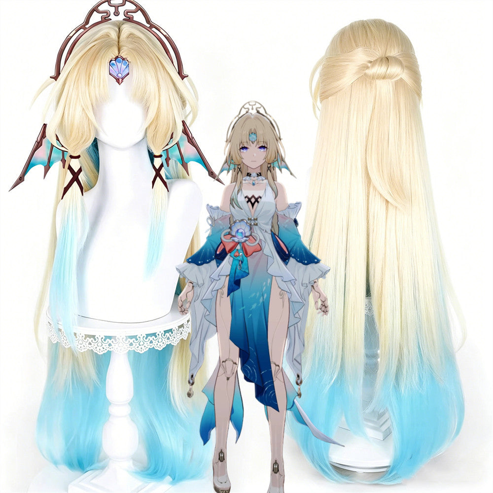 【In Stock】Game Honkai: Star Rail Cosplay Pearl Cosplay Wig