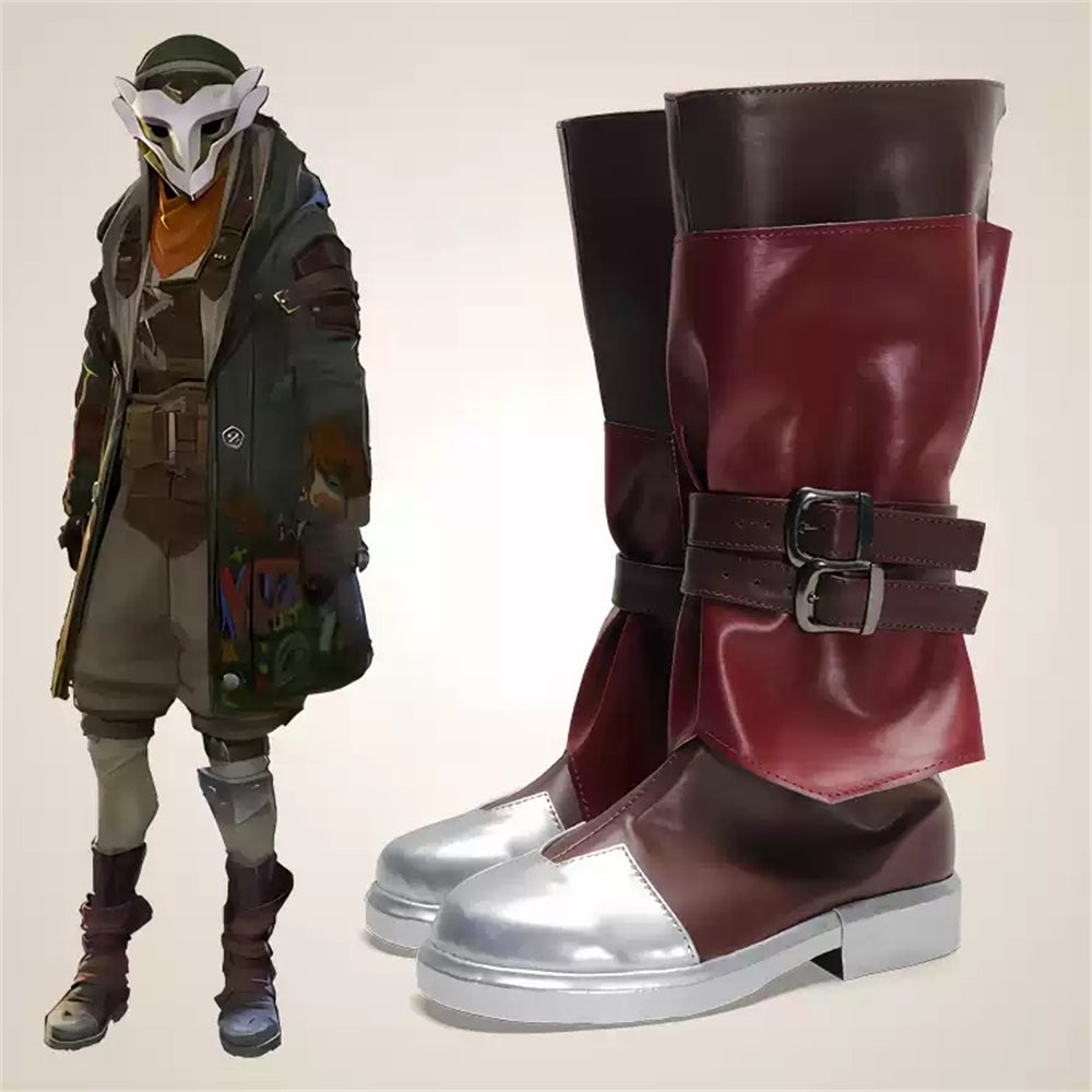 Game League of Legends Arcane 2 Cosplay Ekko Cosplay Shoes