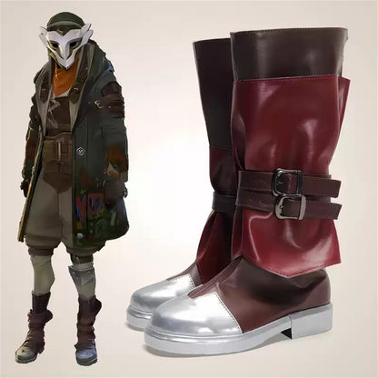 Game League of Legends Arcane 2 Cosplay Ekko Cosplay Shoes