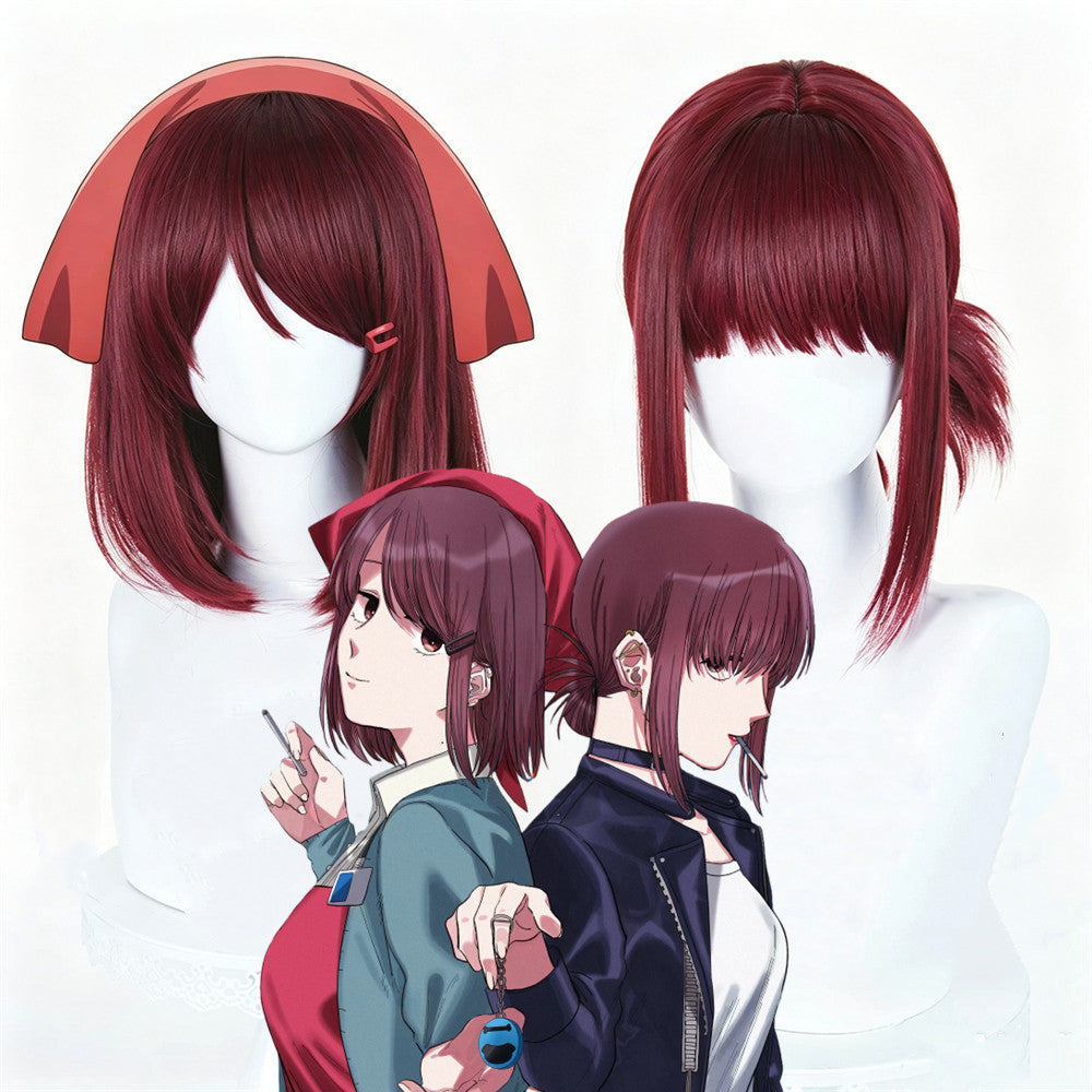 【In Stock】Anime Smoking Behind the Supermarket with You Cosplay Yamada / Tayama Cosplay Wig