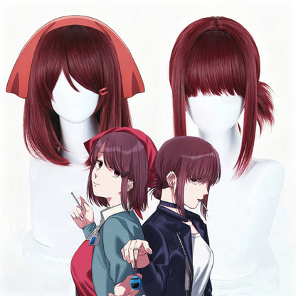 【In Stock】Anime Smoking Behind the Supermarket with You Cosplay Yamada / Tayama Cosplay Wig