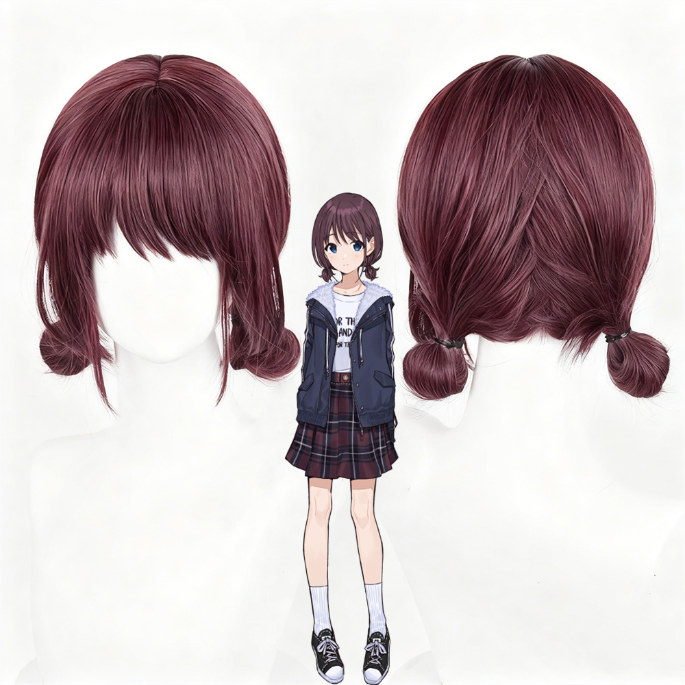 【In Stock】Anime Girls Band Cry Cosplay Nina Iseri Cosplay Wig