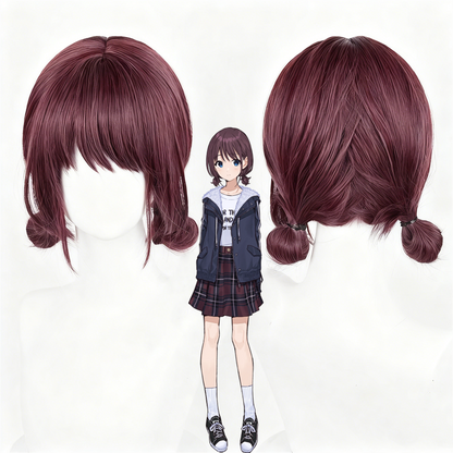 【In Stock】Anime Girls Band Cry Cosplay Nina Iseri Cosplay Wig