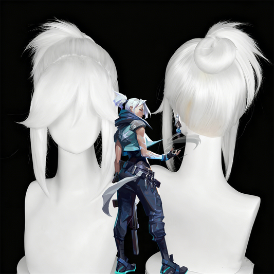 【In Stock】Game Valorant Cosplay Jett Cosplay Wig