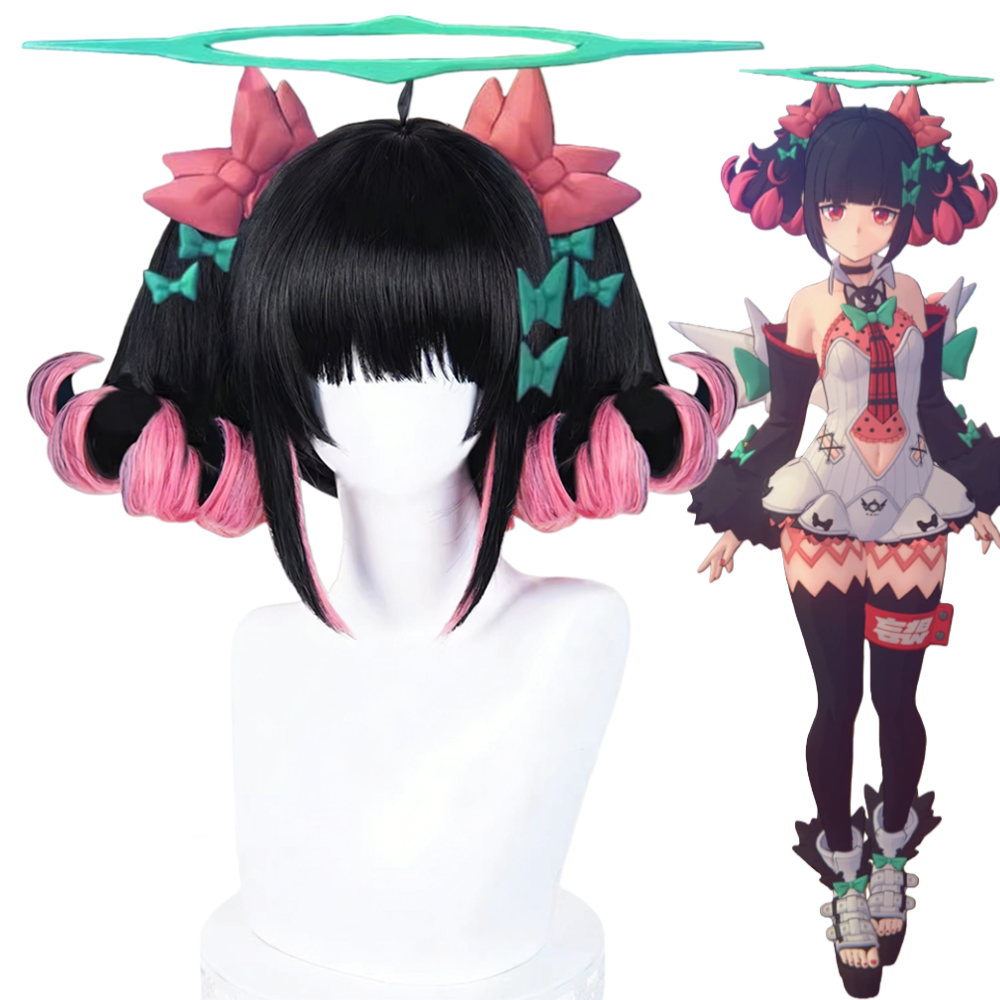 【In Stock】Game Zenless Zone Zero Cosplay Delusional Angels Nangong Yu Cosplay Wig
