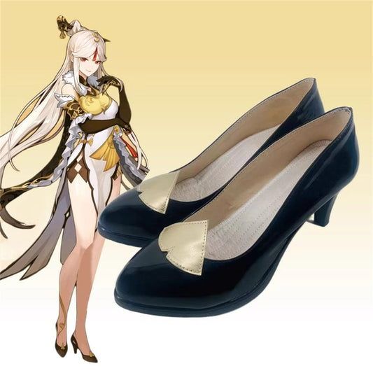 Game Genshin Impact Cosplay Ningguang Cosplay Shoes - Cosplay Shoes Boots