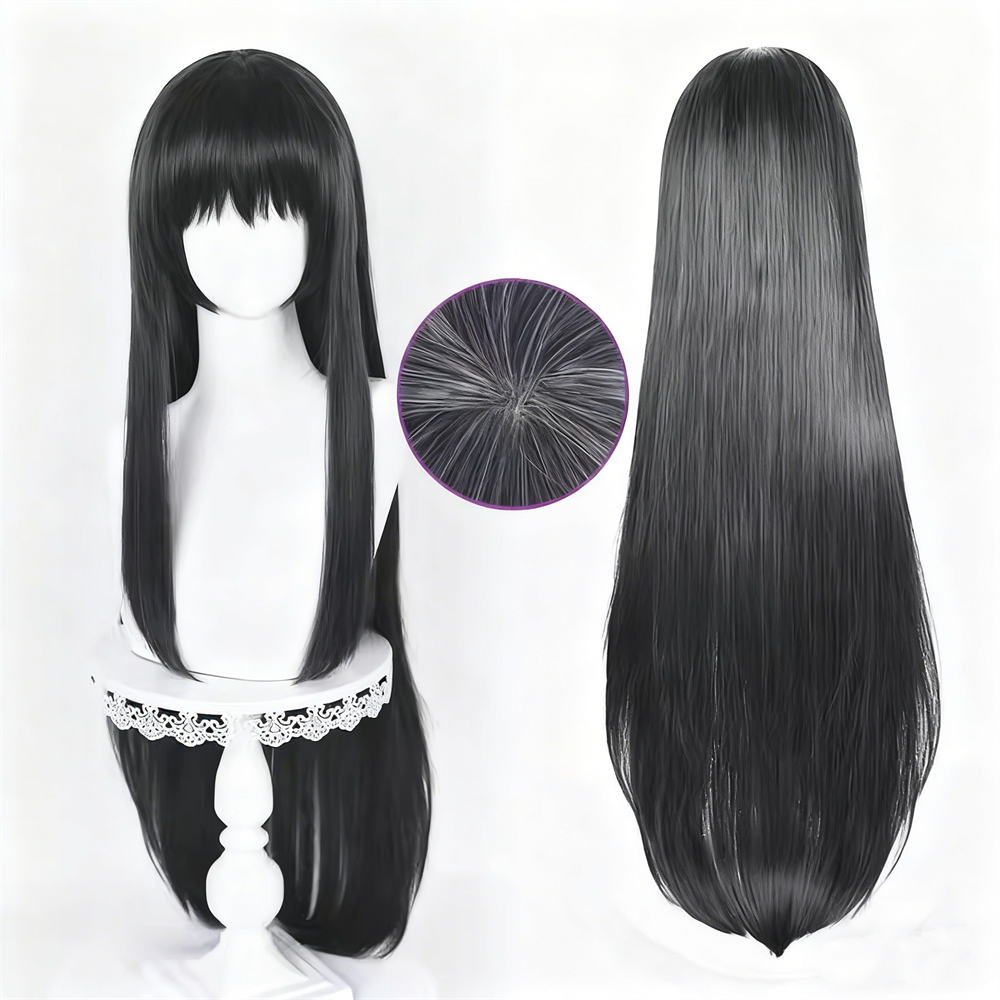 【In Stock】Anime Puella Magi Madoka Magica Cosplay Homura Akemi Cosplay Wig