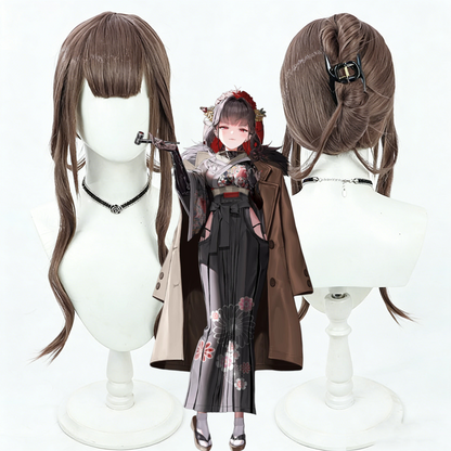 【In Stock】Game 승리의여신: 니케 Goddess of Victory: Nikke Cosplay 사쿠라 サクラ Sakura Cosplay Wig