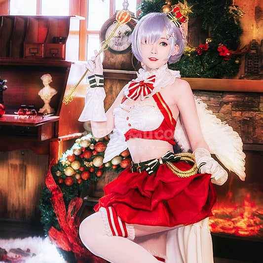 【In Stock】Anime Re: Zero - Starting Life in Another World Cosplay Rem Christmas Cosplay Costume