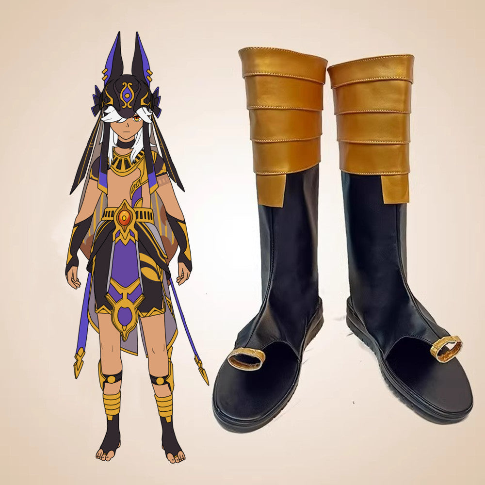 Game Genshin Impact Cosplay Cyno Cosplay Shoes - Cosplay Shoes Boots