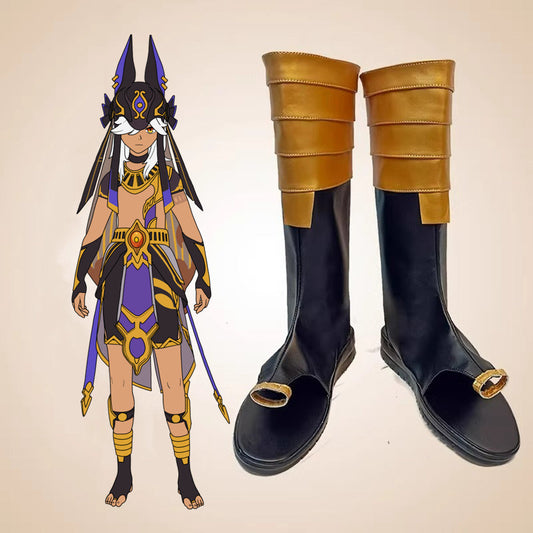 Game Genshin Impact Cosplay Cyno Cosplay Shoes - Cosplay Shoes Boots