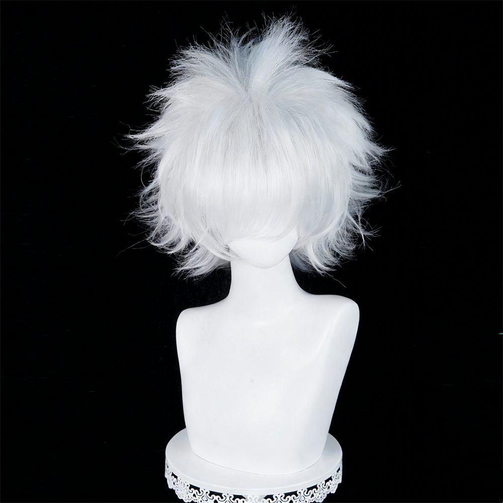 【In Stock】Anime Hunter x Hunter Cosplay キルア＝ゾルディック Killua Zoldyck Cosplay Wig