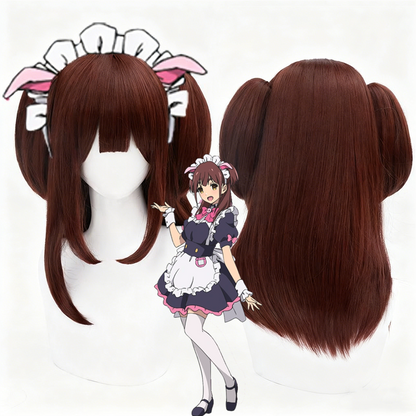 【In Stock】Anime Akiba Maid War Cosplay Nagomi Wahira Cosplay Wig