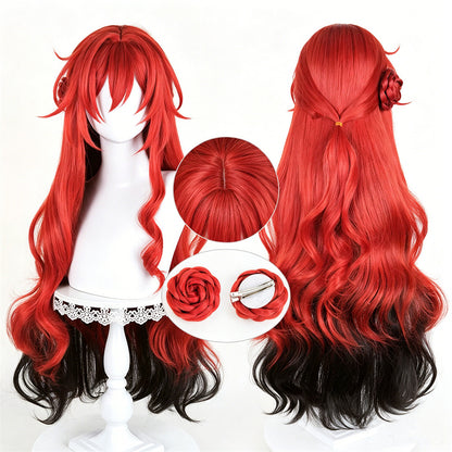 【In Stock】Game Honkai: Star Rail Cosplay Himeko • Nova 히메코•노바. Himeko•Noba Cosplay Wig