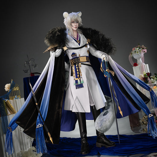 【Pre-Sale】Game Arknights Cosplay SilverAsh the Reignfrost Cosplay Costume Premium Edition