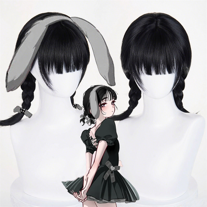【In Stock】Anime Alien Stage Third Anniversary of Rabbit House Cosplay Sua Cosplay Wig - Cosplay Wigs