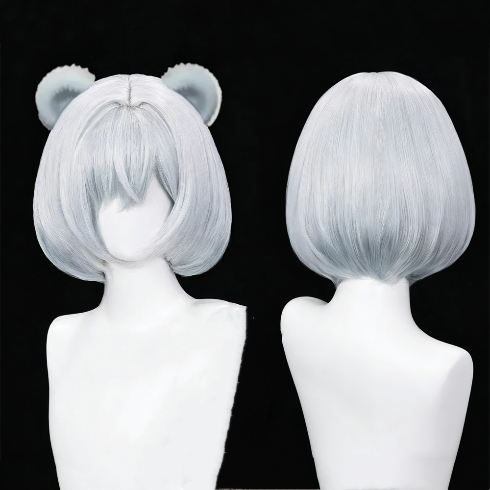【In Stock】Game Arknights:Endfield Cosplay スノーシャイン 스노우샤인 Snowshine Cosplay Wig Wig Only Cosplay Wigs