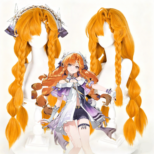 【In Stock】Game Wuthering Waves Cosplay Sigrika Cosplay Wig