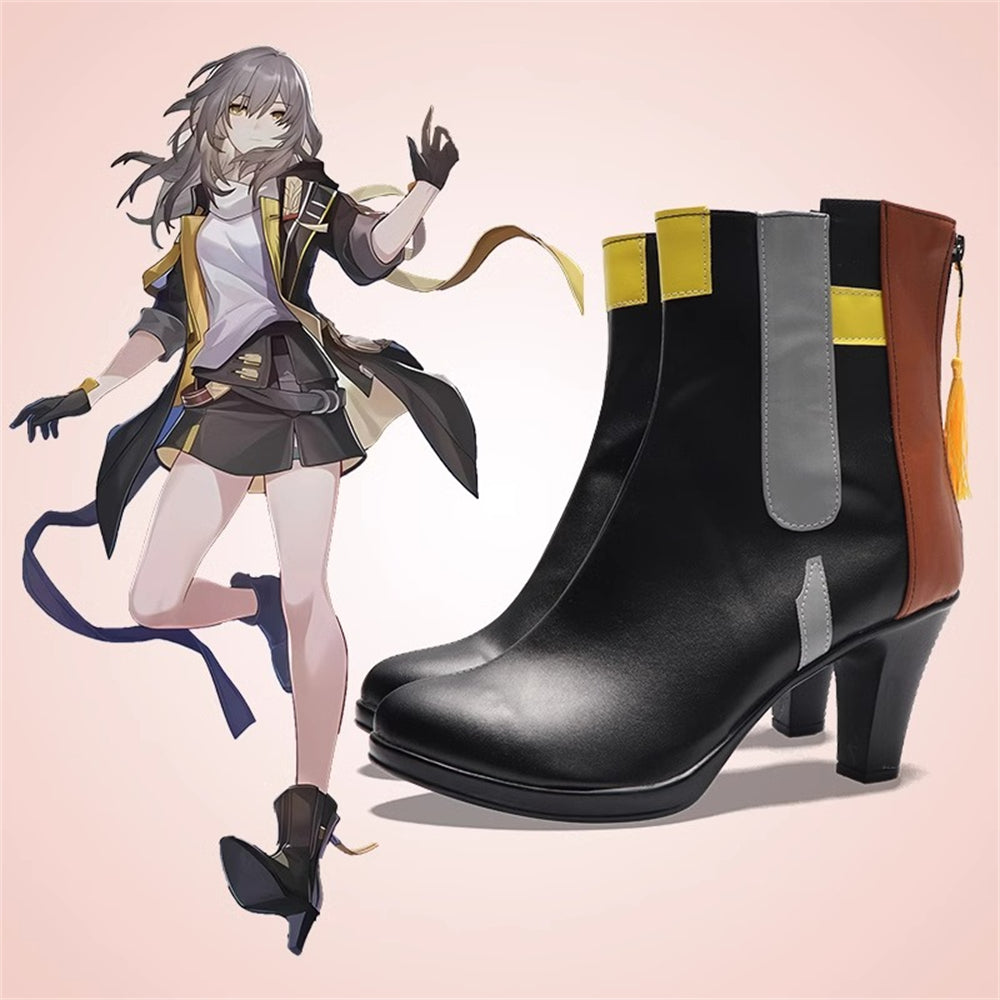 Game Honkai: Star Rail Cosplay Trailblazer Stelle Female Cosplay Shoes - Cosplay Shoes Boots