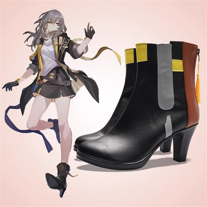 Game Honkai: Star Rail Cosplay Trailblazer Stelle Female Cosplay Shoes - Cosplay Shoes Boots