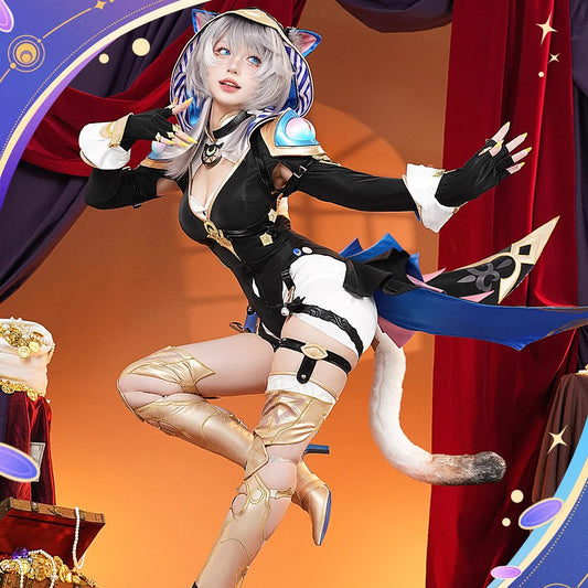 【In Stock】Game Honkai: Star Rail Cosplay Cipher Cosplay Costume Premium Edition