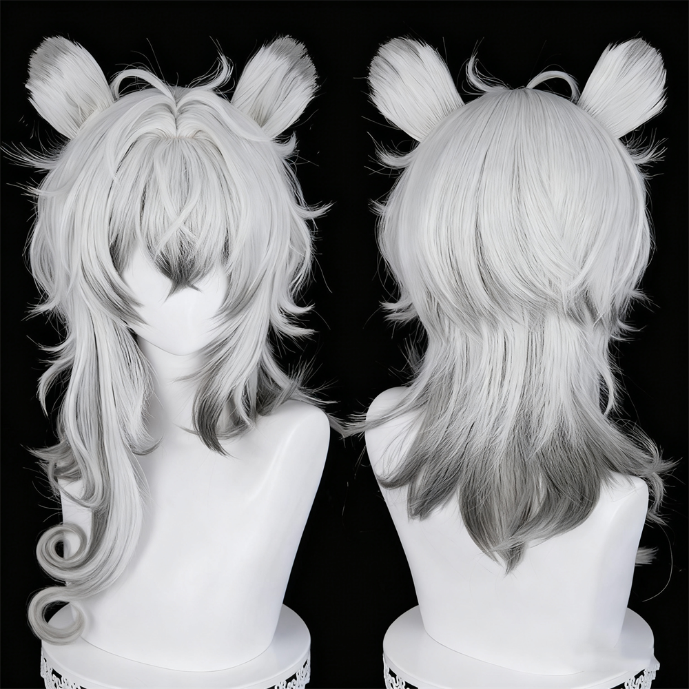 【In Stock】Game Arknights Cosplay SilverAsh the Reignfrost Cosplay Wig