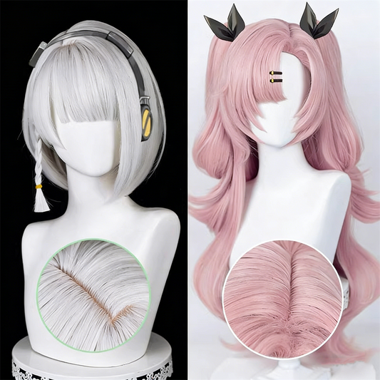 【In Stock】Game Zenless Zone Zero Cosplay Anby Demara & Nicole Demara Cosplay Wig