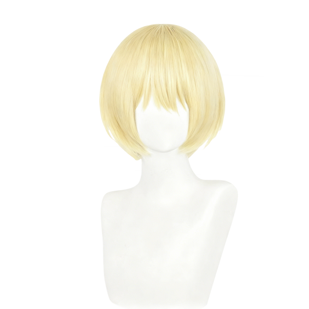 【In Stock】Anime Attack On Titan Cosplay アルミン・アルレルト Armin Arlert Cosplay Wig