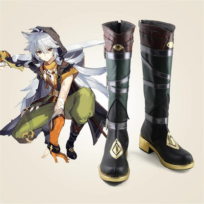 Game Genshin Impact Cosplay Razor Cosplay Shoes - Cosplay Shoes Boots