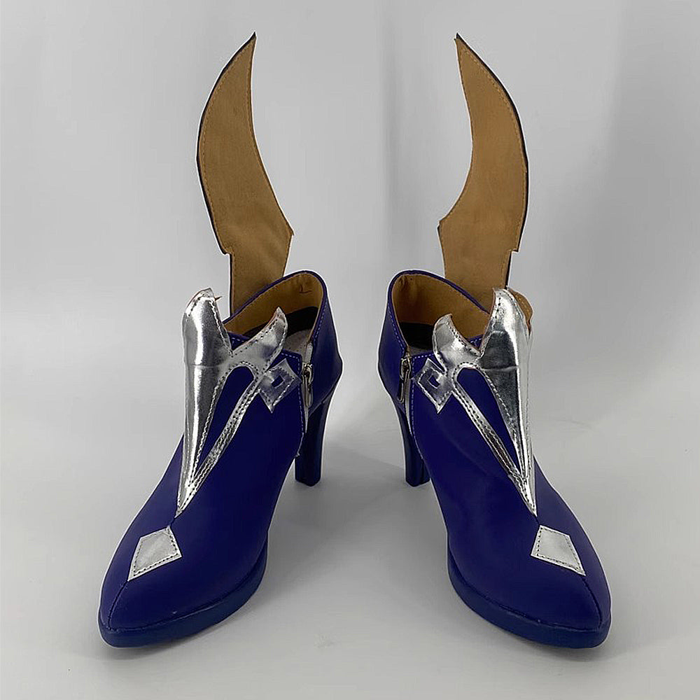 Game Genshin Impact Cosplay Skirk Cosplay Shoes