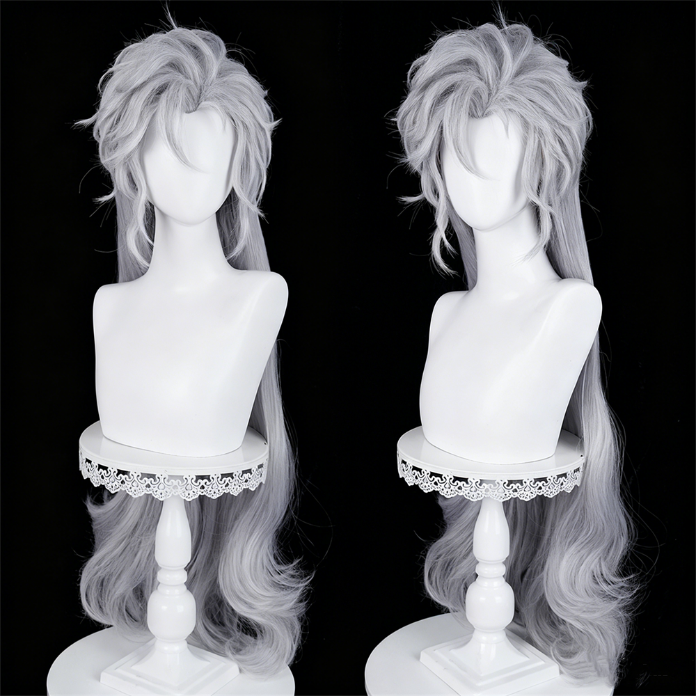 【In Stock】Game Love and Deepspace Cosplay Silverwing Demon Sylus シン 진운 Cosplay Wig