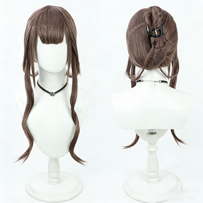 【In Stock】Game 승리의여신: 니케 Goddess of Victory: Nikke Cosplay 사쿠라 サクラ Sakura Cosplay Wig